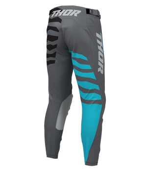 Thor S27 Launchmode Adult MX Pants - Shredder Charcoal / Aqua