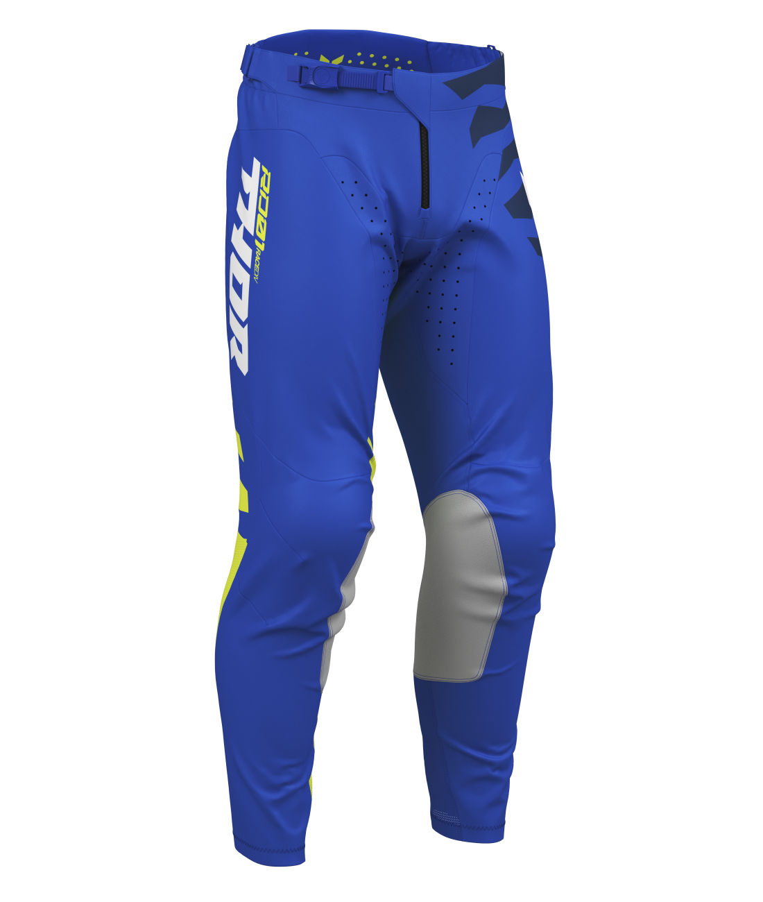 Thor S27 Launchmode Adult MX Pants - Shredder Blue / Acid