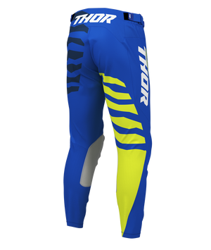 Thor S27 Launchmode Adult MX Pants - Shredder Blue / Acid