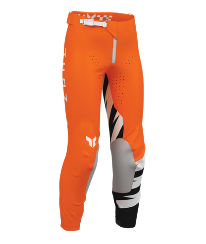 Thor S27 Launchmode Youth MX Pants - Shockie Flo Orange / Black