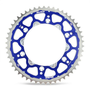 SPROCKET REAR MOTO MASTER FUSION DUAL RING HUSABERG HUSQVARNA BLUE 51T