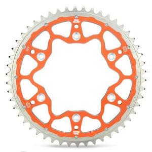 SPROCKET REAR MOTO MASTER FUSION DUAL RING 50T ORANGE GAS GAS HUSABERG HUSQVARNA KTM