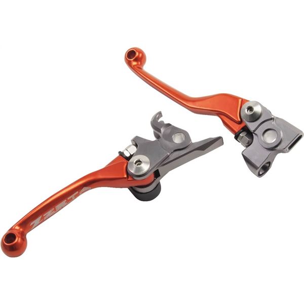 Zeta Pivot Lever Set - KTM 09-13 - Orange