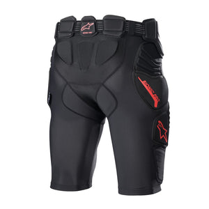 Alpinestars Bionic Pro Protection Shorts - Black / Red