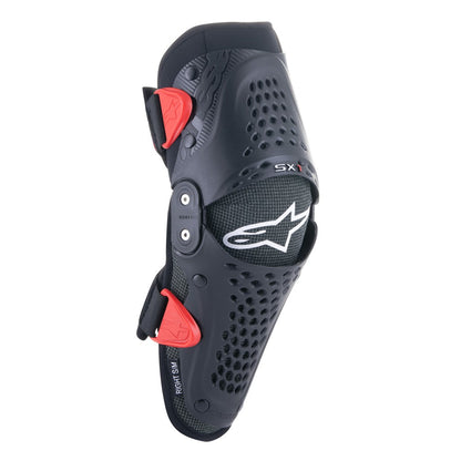 Alpinestars SX-1 Youth Knee Guards - Black / Red