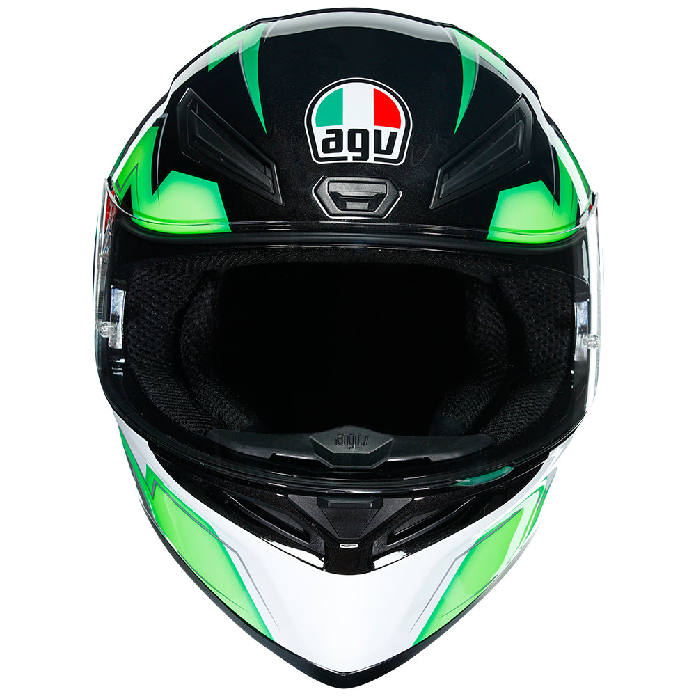 AGV K1 [KRIPTON BLACK GREEN] 1