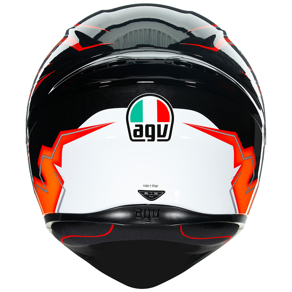 AGV K1 [KRIPTON BLACK ORANGE] 4