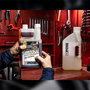 Ipone Samourai Racing 100% Synthetic Ester 2 Stroke Oil - 1 Litre
