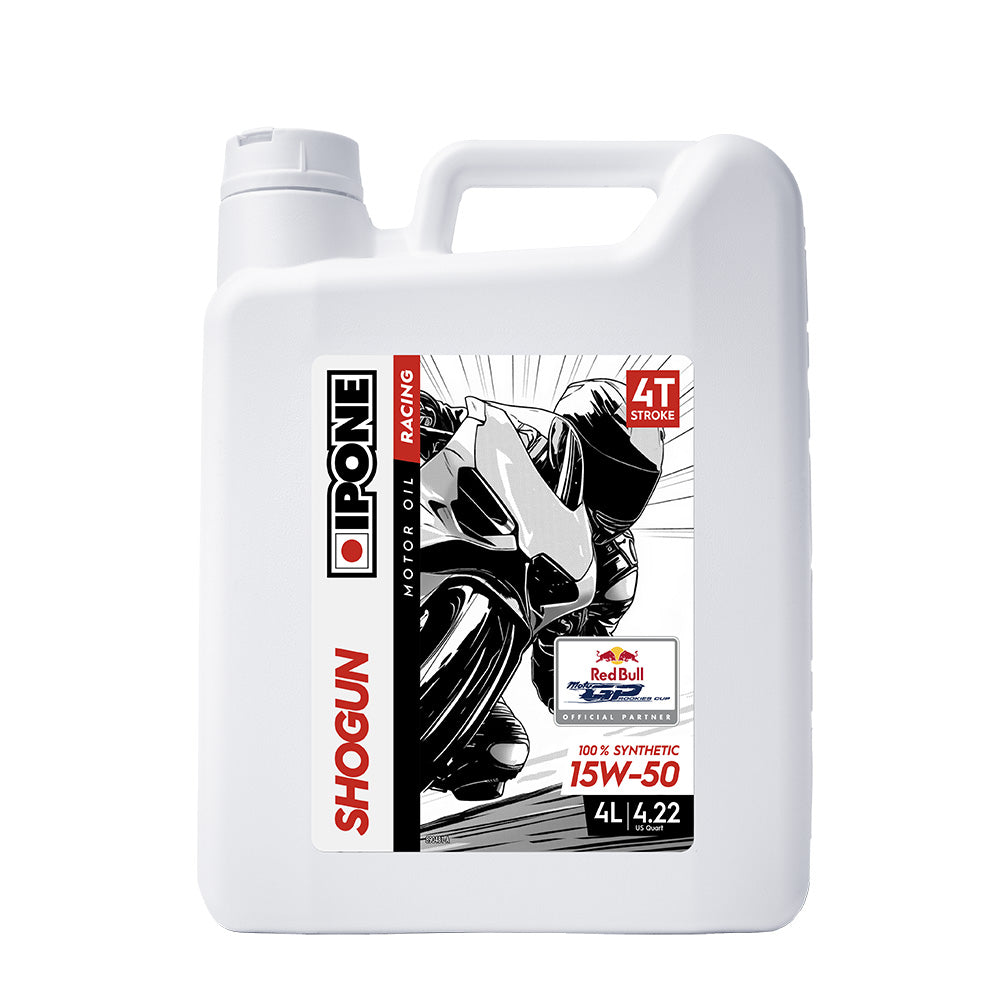 Ipone 15W50 Shogun 100% PAO & Ester Synthetic Oil - 4 Litre