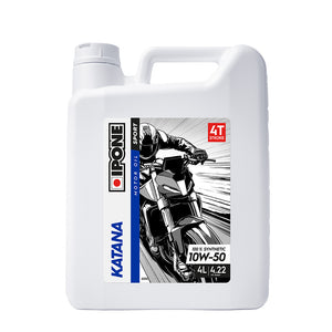 Ipone 10W50 Katana 100% Synthetic Oil - 4 Litre