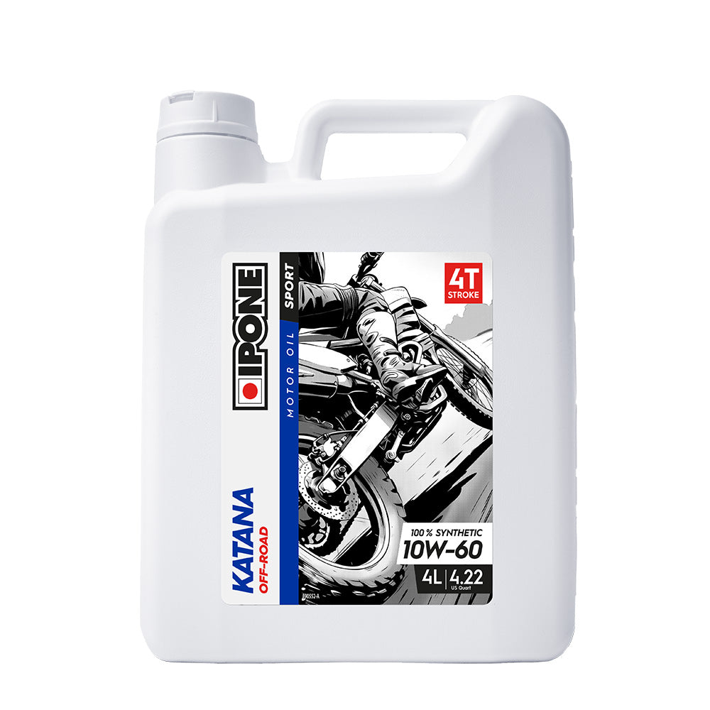 Ipone 10W60 Katana Off-Road 100% Synthetic Oil - 4 Litre