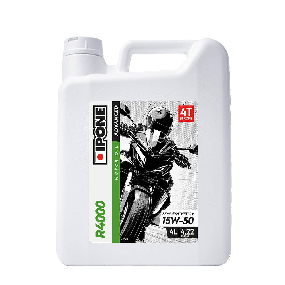 Ipone 15W50 R4000 Semi Synthetic Ester Oil - 4 Litre