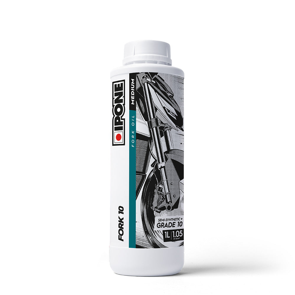 Ipone 10W Fork Oil - Semi Synthetic Plus - 1 Litre