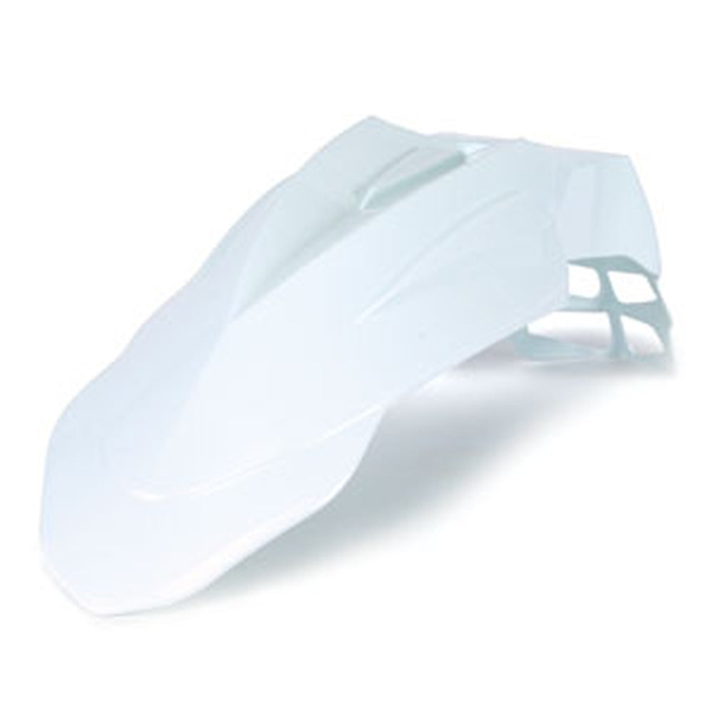 Acerbis Front Mud Guard - Supermotard - White