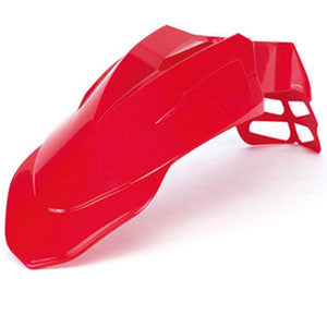 Acerbis Front Mud Guard - Supermotard - Red