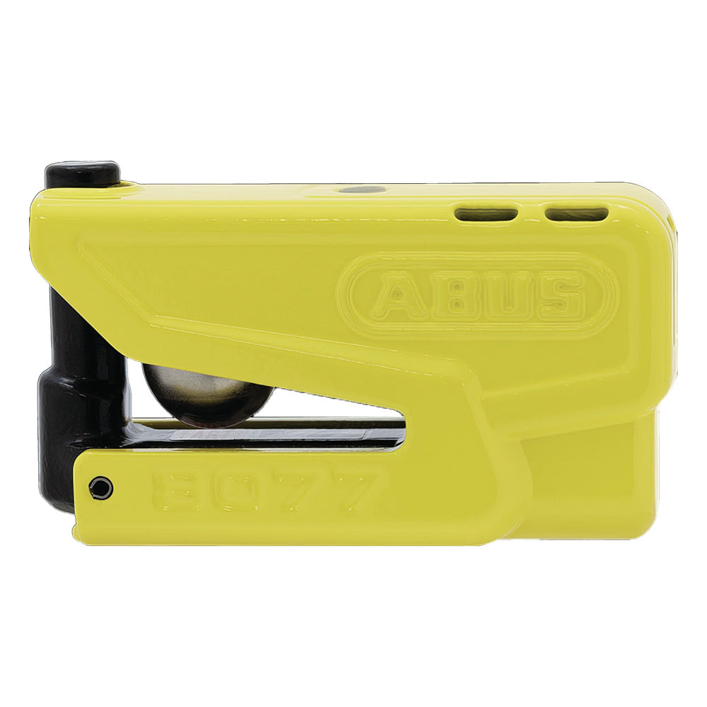 Abus Granit Detecto Xplus 8077 2.0 Alarm Disc Lock - Yellow