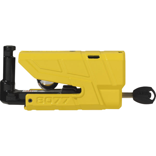 Abus Granit Detecto Xplus 8077 Alarm Disc Lock - Yellow