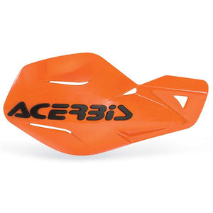 Acerbis Uniko MX Handguards - Orange / Black