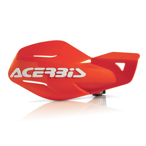 Acerbis Uniko MX Handguards - Orange / White