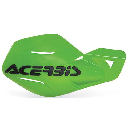 Acerbis Uniko MX Handguards - Green / Black