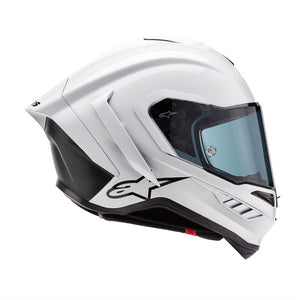 Alpinestars Supertech R10 Helmet - Solid White Gloss / Matte Black