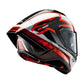 Alpinestars Supertech R10 Helmet - Team Black Carbon / Red / White Gloss