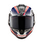 Alpinestars Supertech R10 Helmet - Team Black Carbon / Red / Blue Matt