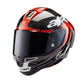 Alpinestars Supertech R10 Helmet - Element Black Carbon / Bright Red / White Gloss