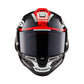 Alpinestars Supertech R10 Helmet - Element Black Carbon / Bright Red / White Gloss