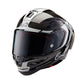 Alpinestars Supertech R10 Helmet - Element Black Carbon / Silver / Black Gloss