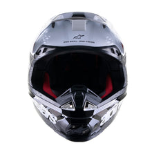 Load image into Gallery viewer, Alpinestars SM8 Adult MX Helmet - Radium 2 Black/White