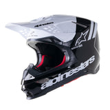 Alpinestars SM8 Adult MX Helmet - Radium 2 Black/White