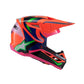 Alpinestars S-M3 Youth MX Helmet - Deegan Orange / Purple / Pink Gloss