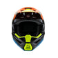 Alpinestars S-M3 Youth MX Helmet - Fray Black / Orange / Yellow Gloss