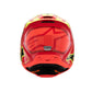 Alpinestars S-M3 Youth MX Helmet - Fray Red / Yellow / Black Gloss