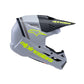 Alpinestars S-M3 Youth MX Helmet - Radium Gray / Black / Yellow Matte