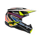 Alpinestars S-M3 Youth MX Helmet - Wurx Black / Yellow / Blue / Red Gloss