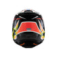 Alpinestars S-M3 Youth MX Helmet - Wurx Black / Yellow / Blue / Red Gloss