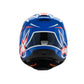 Alpinestars S-M3 Youth MX Helmet - Wurx Blue / Red / White / Black Gloss