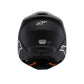 Alpinestars S-M3 Youth MX Helmet - Solid Black Matte