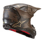 Alpinestars Supertech S-M10 Squad 23 Dark Brown/Kangaroo Gold