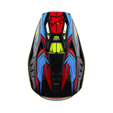Load image into Gallery viewer, Alpinestars S-M5 Adult MX Helmet - Action 2 Gloss Black/Yellow/Bright Red