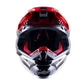 Alpinestars Supertech S-M10 Adult MX Helmet - Acumen Red Fluoro / Black / Silver