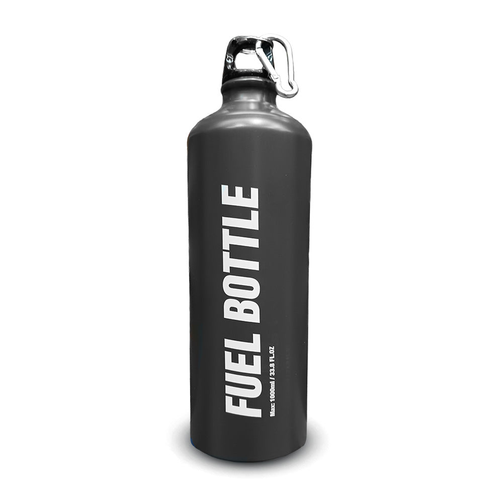 Tech-7 Aluminium Black Fuel Bottle - 1 Litre