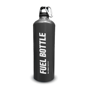 Tech-7 Aluminium Black Fuel Bottle - 1 Litre