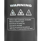 Tech-7 Aluminium Black Fuel Bottle - 1 Litre
