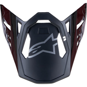 Alpinestars Visor S-M10 22.06 Fame Black/Carbon Matte/Gloss