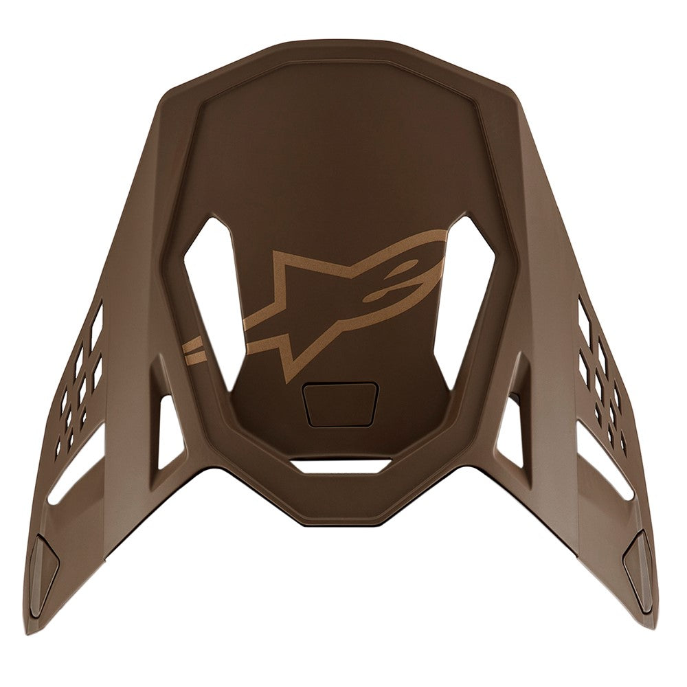 Alpinestars Visor S-M10 Squad 23 Dark Brown/Kangaroo Gold