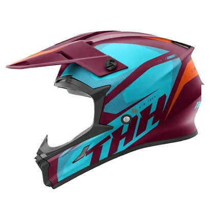 THH Youth Small - T710X MX Helmet - Burgundy