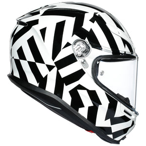 AGV K6 SECRET [BLACK/WHITE]